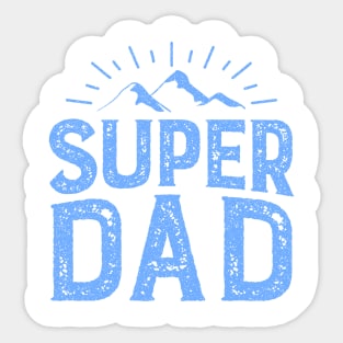 my super dad Sticker